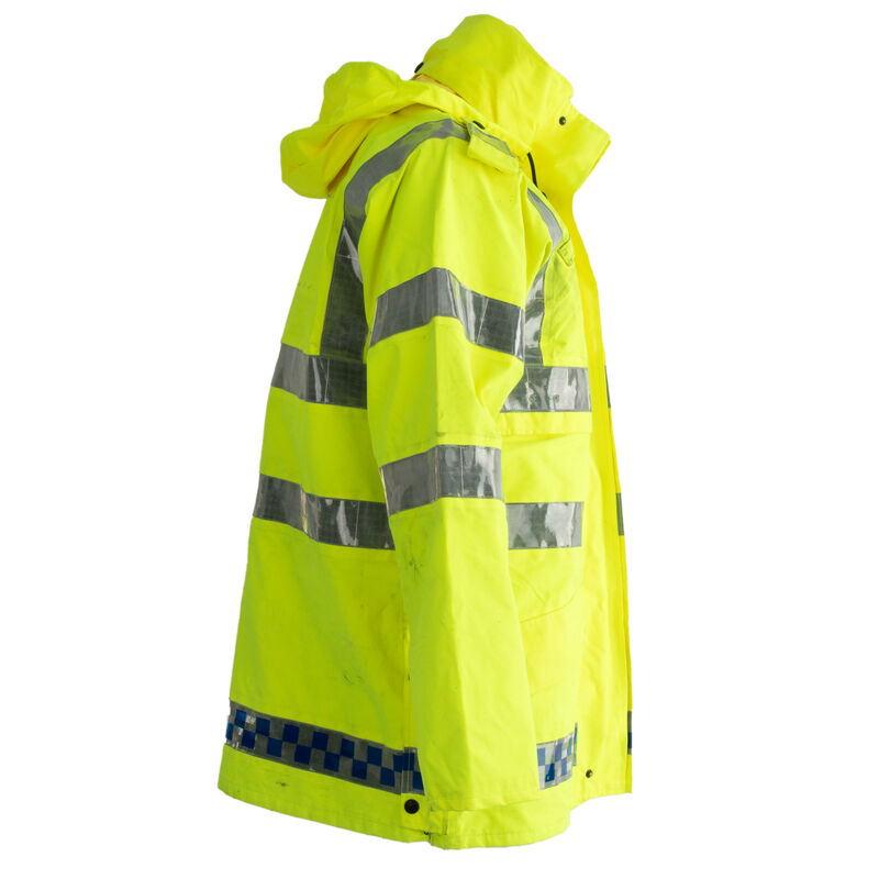 British Hi-Vis Police Rain Jacket, , large image number 2